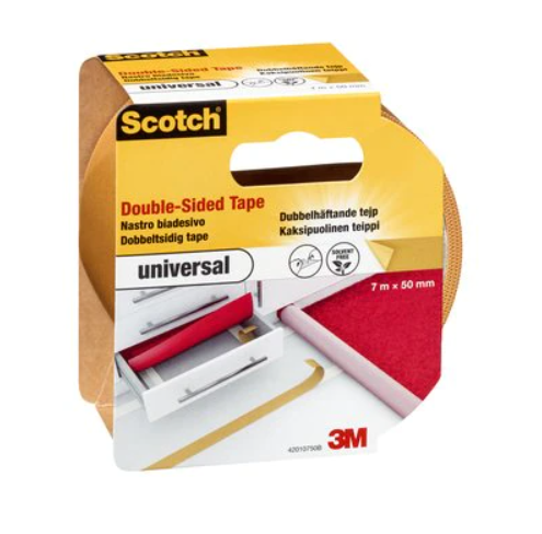 Scotch® 4201 NIU Ταινία Διπλής Όψης για Χαλιά & Μοκέτες 20m x 50mm