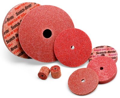 Scotch-Brite™ Συμπαγής Τροχός Λείανσης Rapid Cut RC-UW, 25 mm x 25 mm x 4,8 mm, 7C ΧCS+